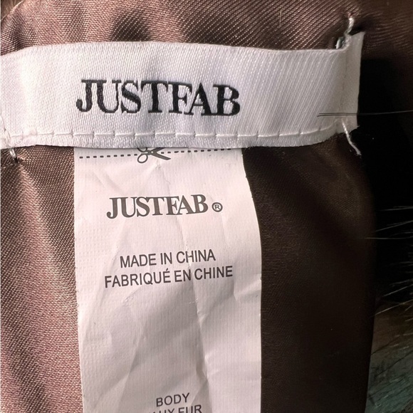 JustFab Faux Fur Dipped Fur Stole - Picture 7 of 9